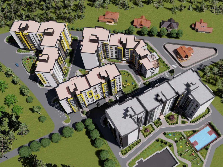 Продаж 3-кімнатної квартири, район Бам