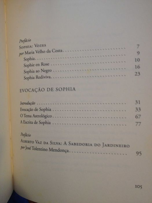 Alberto Vaz da Silva - Evocação de Sophia