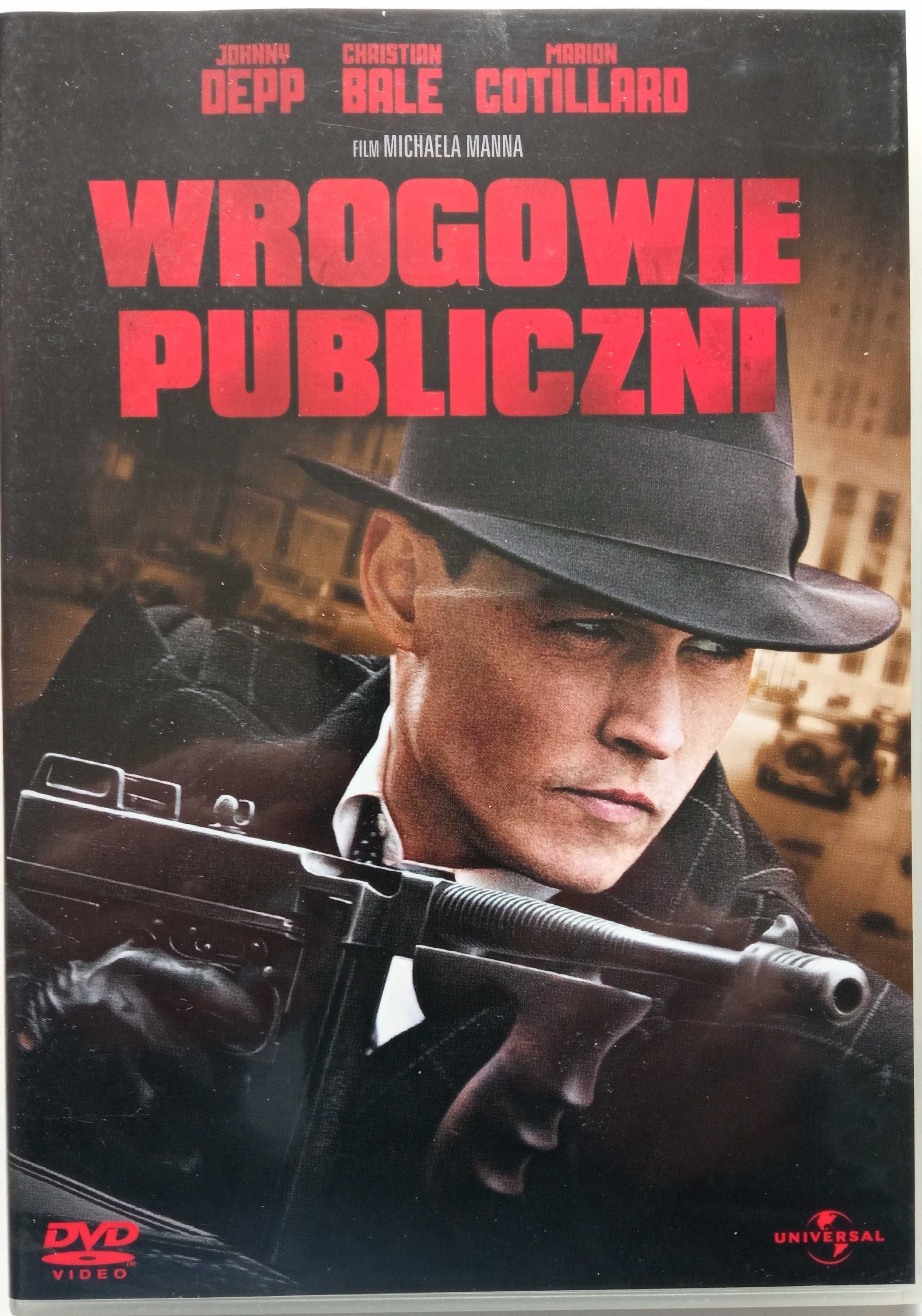 Wrogowie publiczni DVD Johnny Depp, Christian Bale