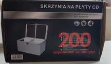 Aluminiowa skrzynka na płyty CD, DVD i nie tylkoNowa