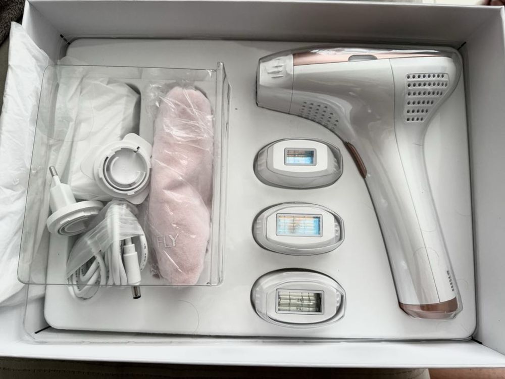Depilator laserowy IPL Beautyfly shine PRO - gwarancja do 2027.05