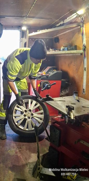 Mobilna wymiana opon Mielec WulKar Osobowe Ciężarowe Wulkanizacja