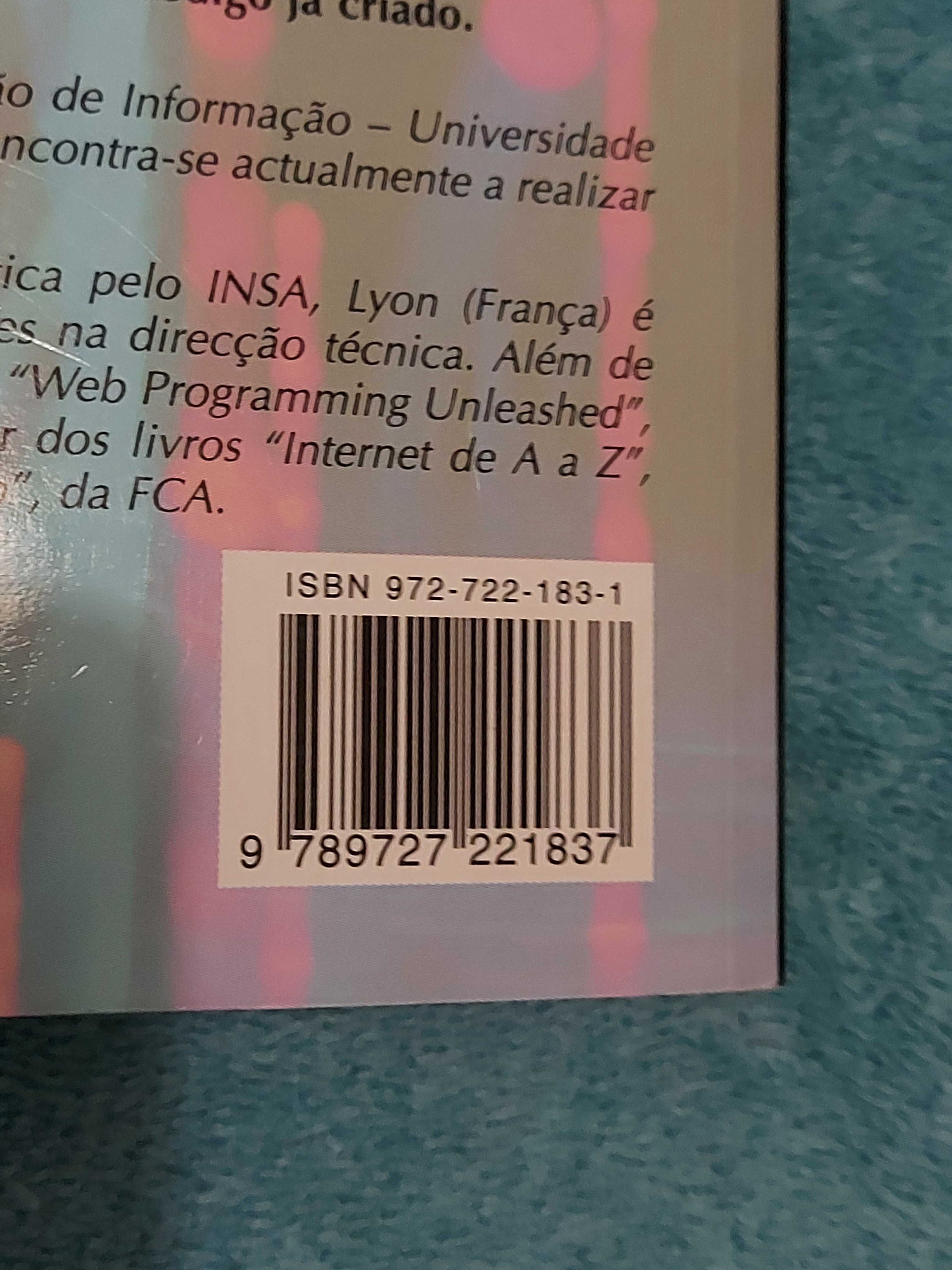 Livro "Programação na World Wide Web com CGIs" c/ Portes