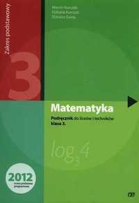 Matematyka3. Podręcznik do liceów i techników. Zakres podstawowy