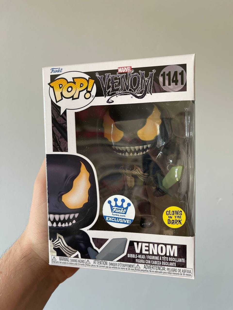 Funko Pop Marvel Venom 1141 Exclusive GITD