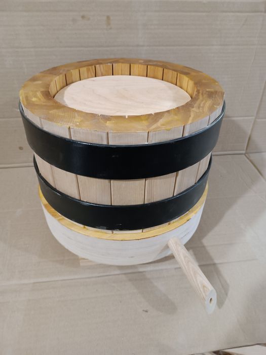 Бочка деревянная для маслопресса 5,5 литра