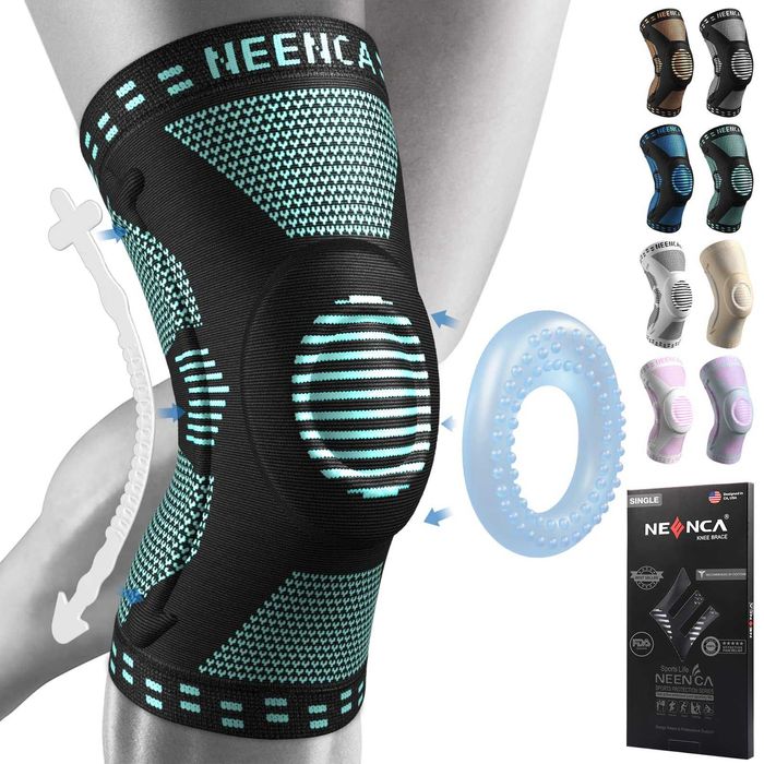 Nowa opaska na kolano / orteza / stabilizator NEENCA !R-XXL! 5229!