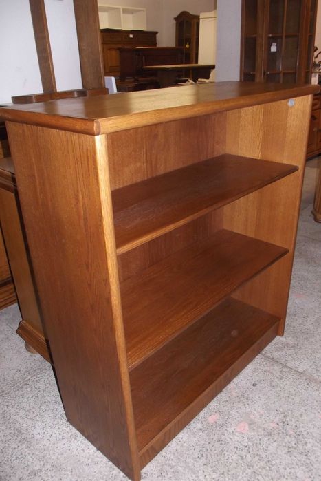 komoda szafka na książki dębowa regał biblioteczka półka