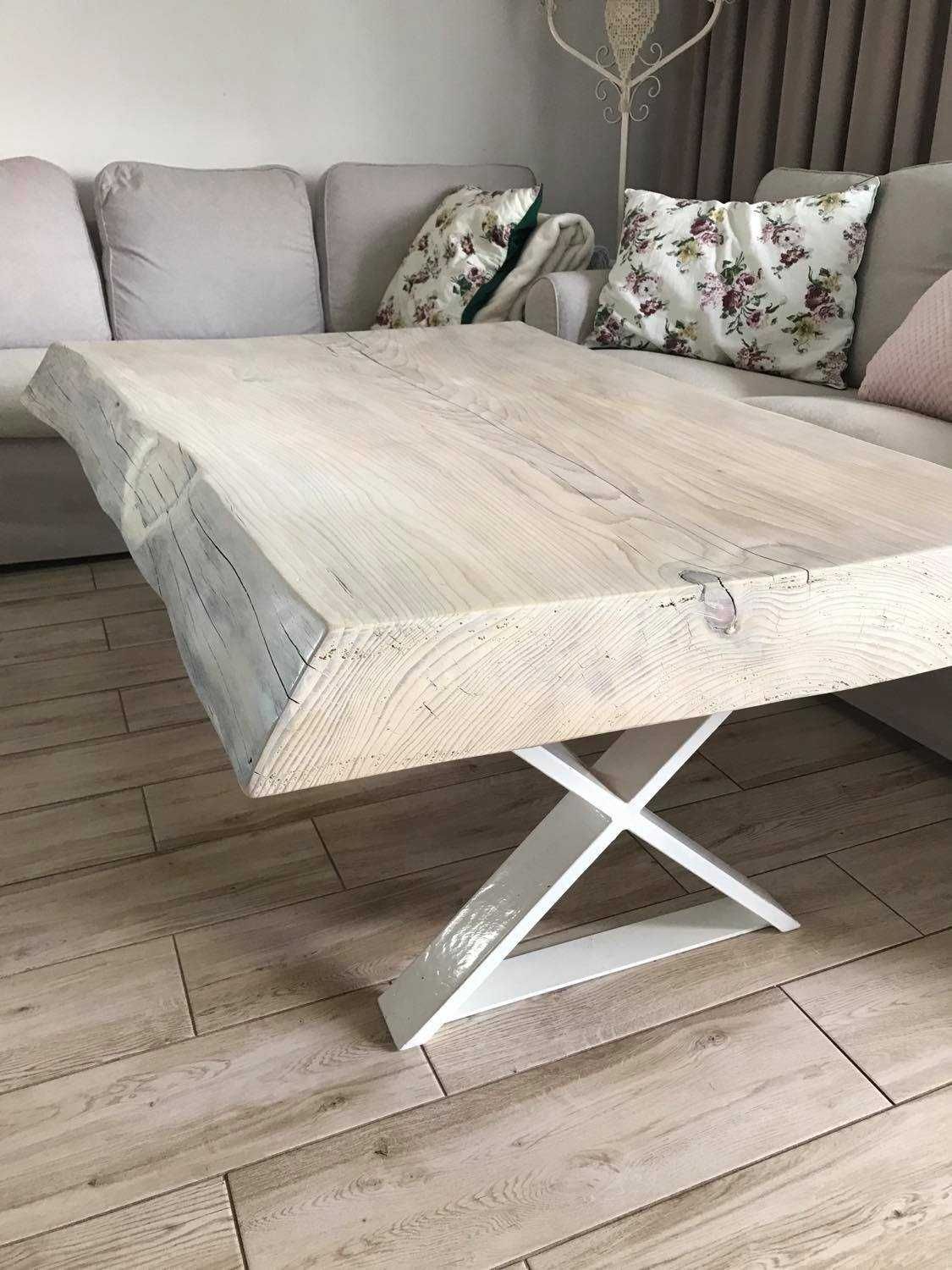 Piękny drewniany stół cena do końca miesiąca
