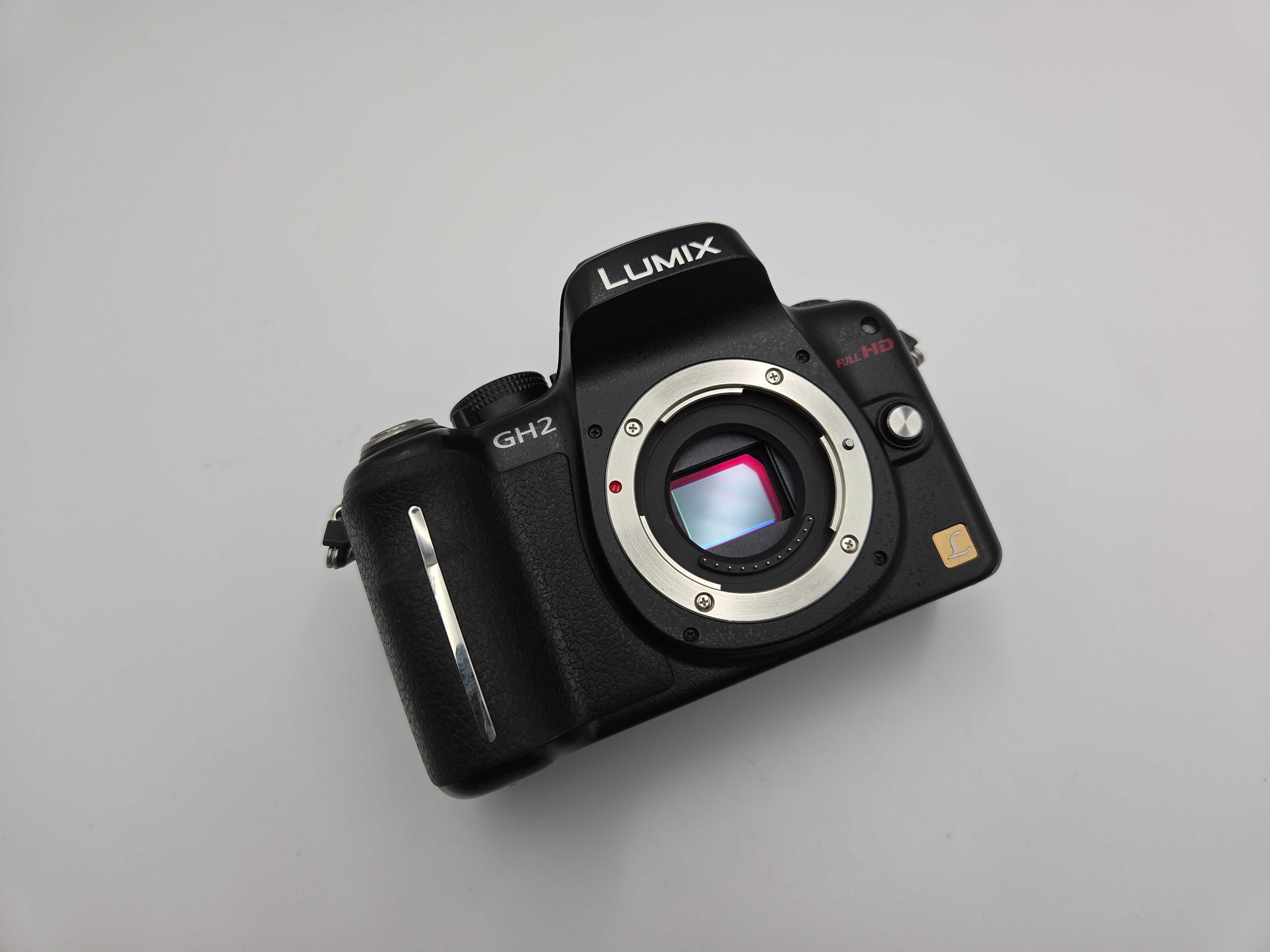 .Aparat Panasonic Lumix GH2 body - jak Olympus - mocowanie micro 4/3