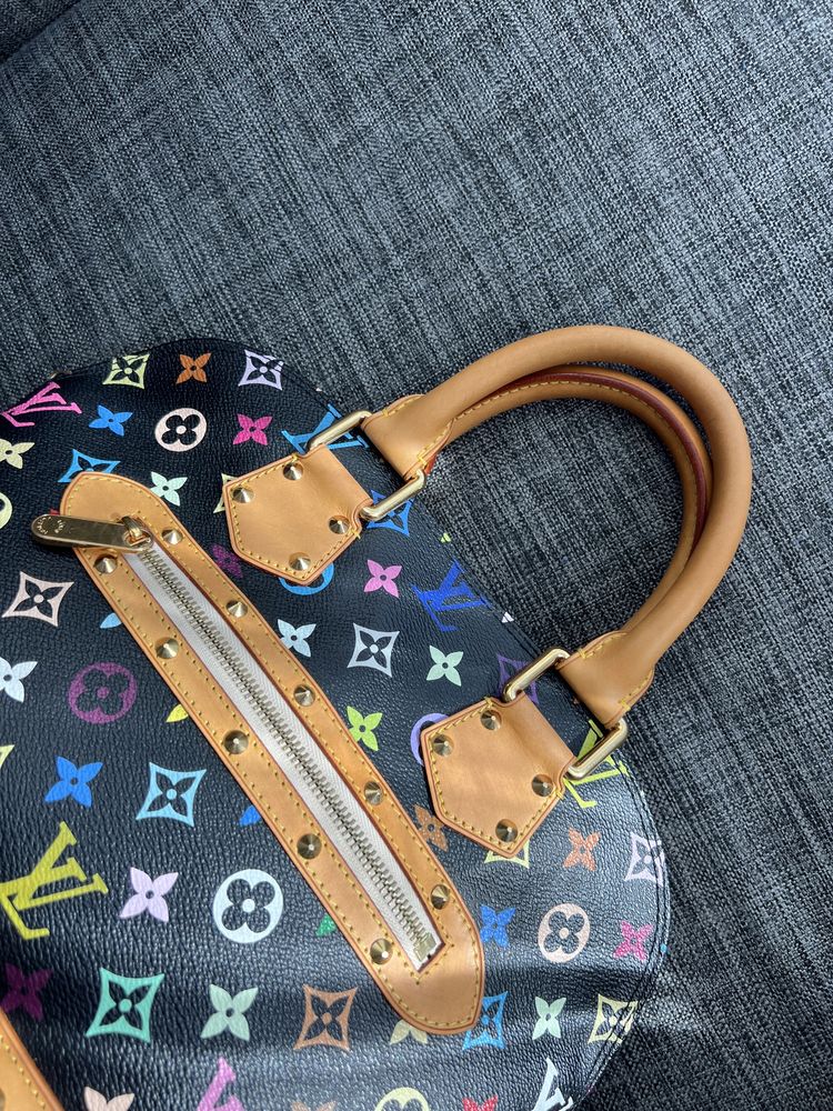 Louis Vuitton Takashi Murakami torba alma oryginalna z workiem