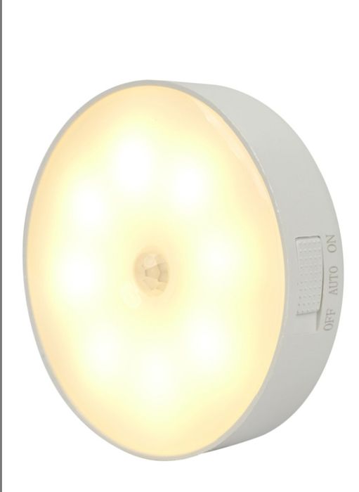 Світильник-нічник бездротовий лампа на магніті з акумулятором та датчи