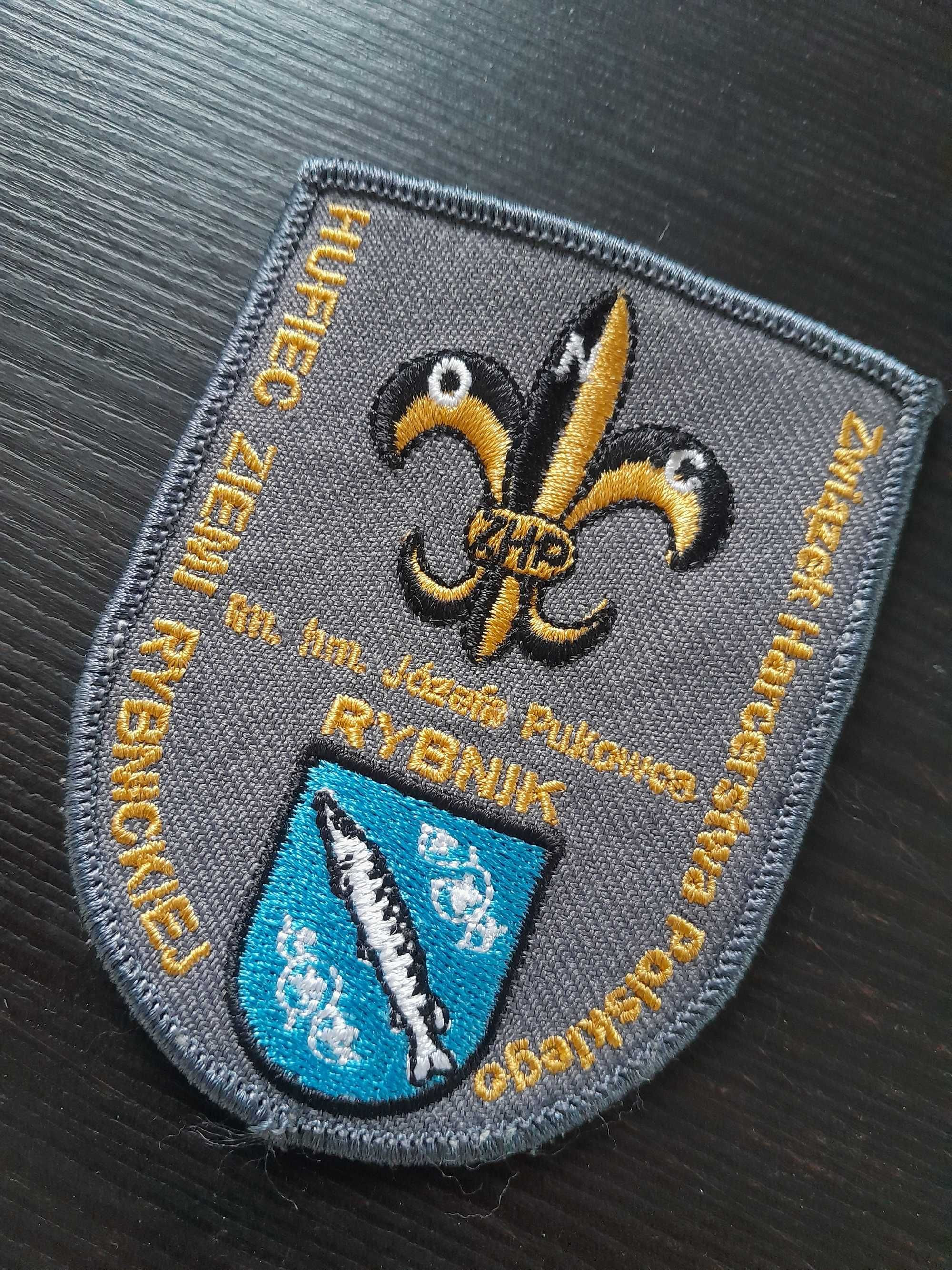 Naszywka ZHP Hufiec Ziemi Rybnickiej Chorągiew Śląska