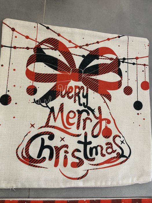 Poszewki na poduszki swiateczne