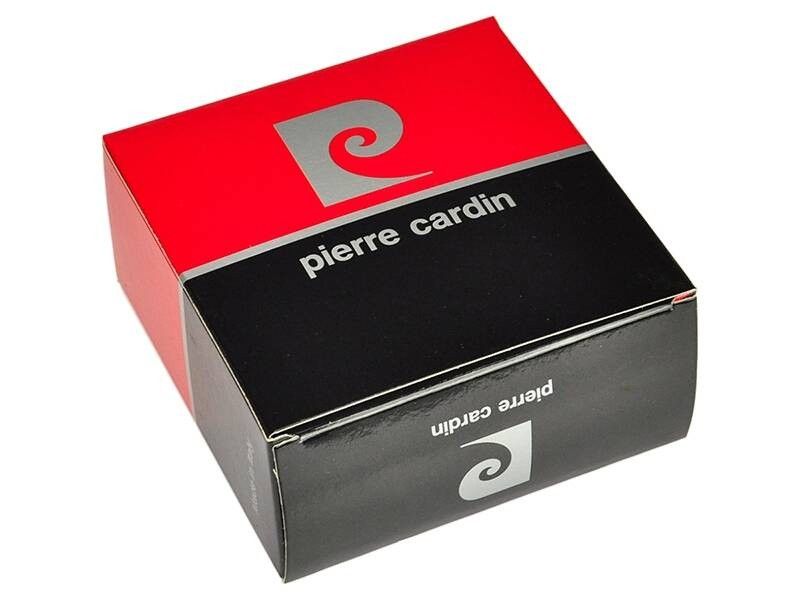Skórzany pasek męski z klasyczną klamrą - Pierre Cardin 110