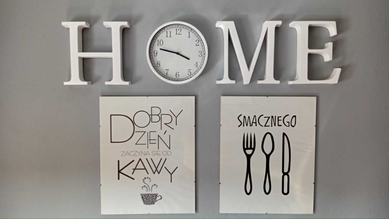 Napis Home marynarka