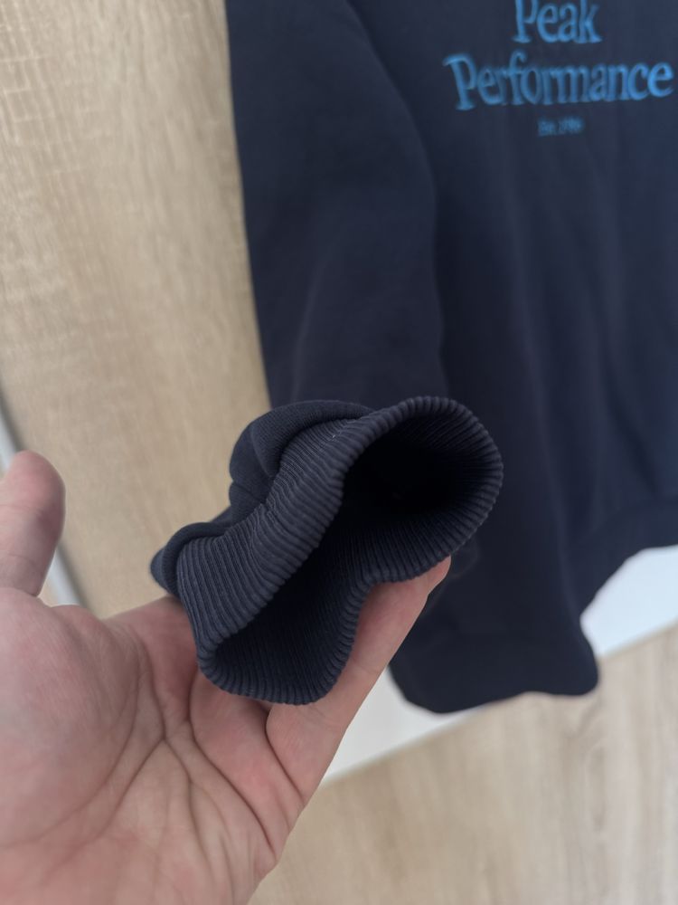 Bluza Peak Performance XL granatowa crewneck plus size