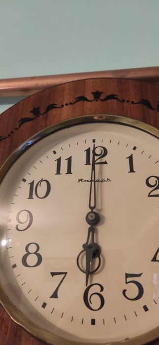 Zegar radziecki Jantar stan bardzo dobry