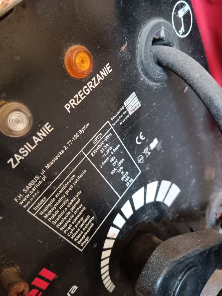 Raschell spawarka transformatorowa SRT 21