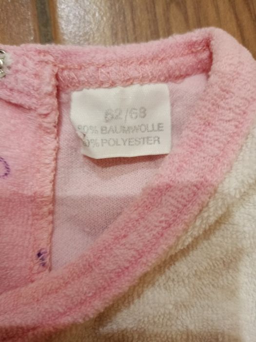 Śpiochy rozmiar 62/68cm