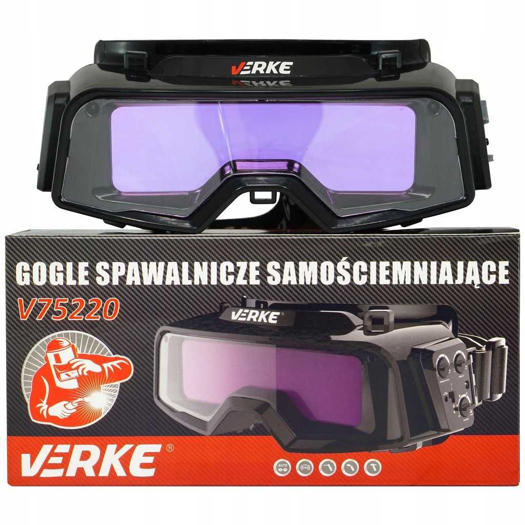 GOGLE SPAWALNICZE OKULARY Ochronne Samościemniające Maska Do Spawania