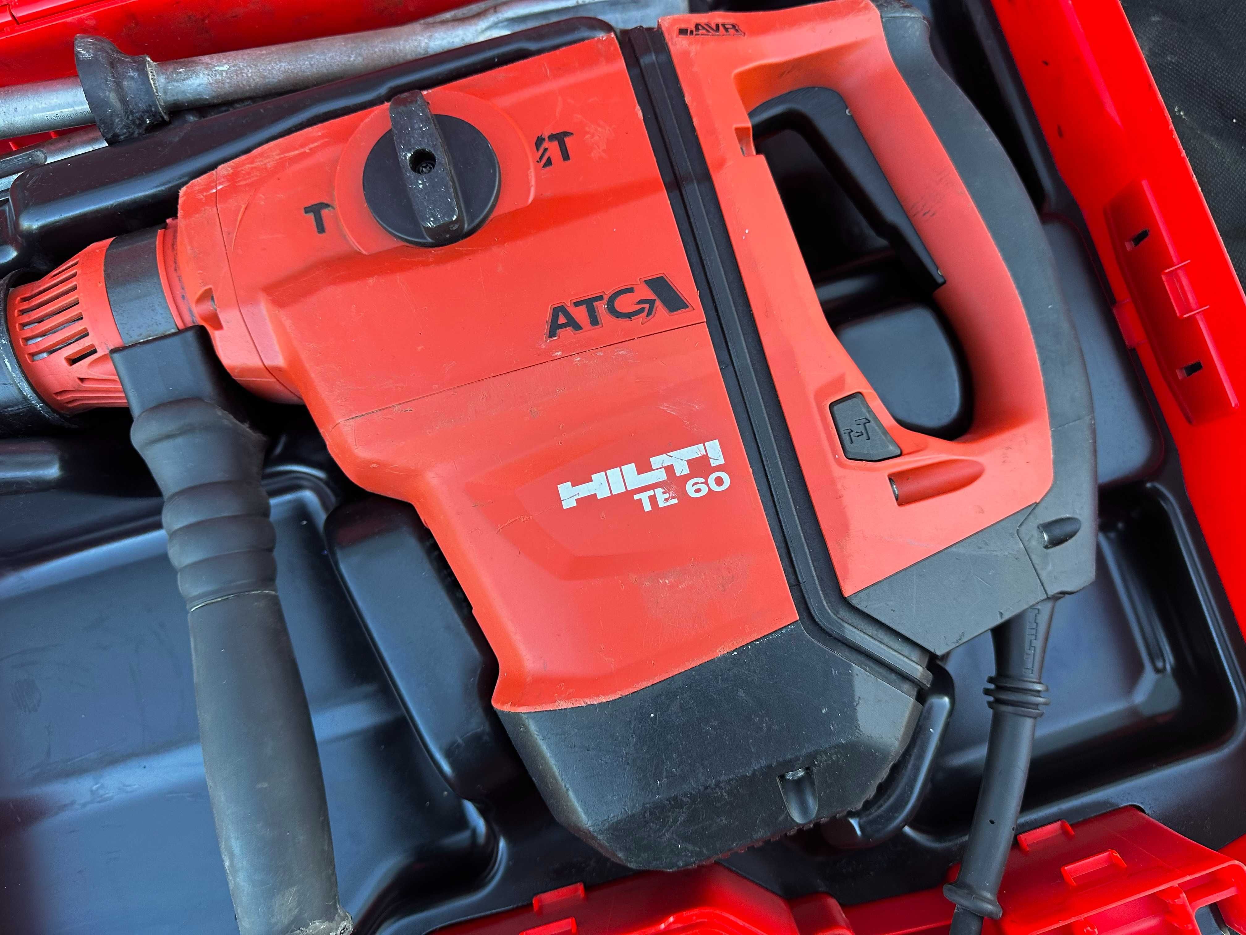 Młot Udarowo Obrotowy Hilti Te 60 ATC/AVR Zestaw Dłuta