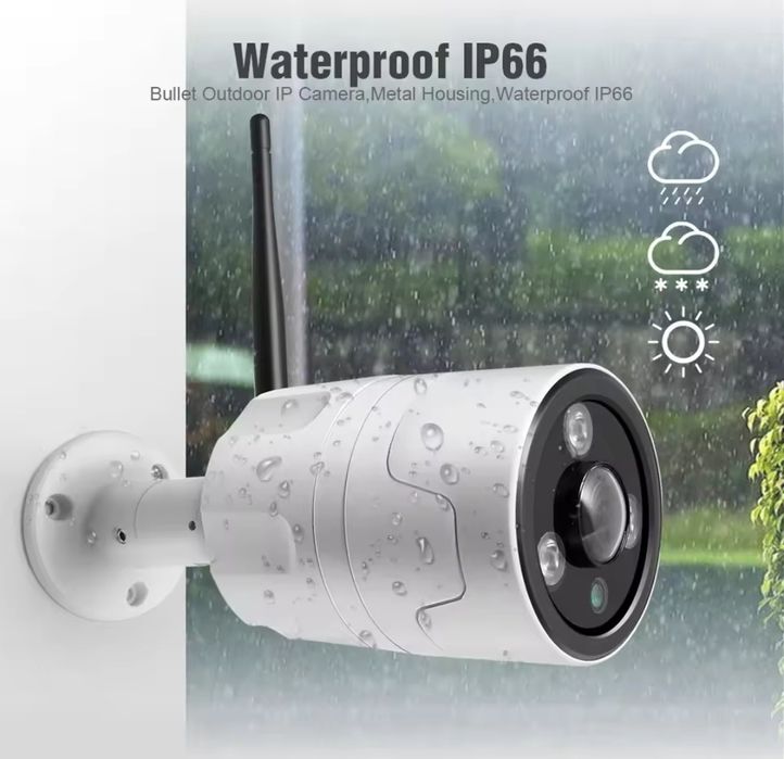 Уличные камеры видеонаблюдения водонепроницаемые климатоустойчивые 5мп