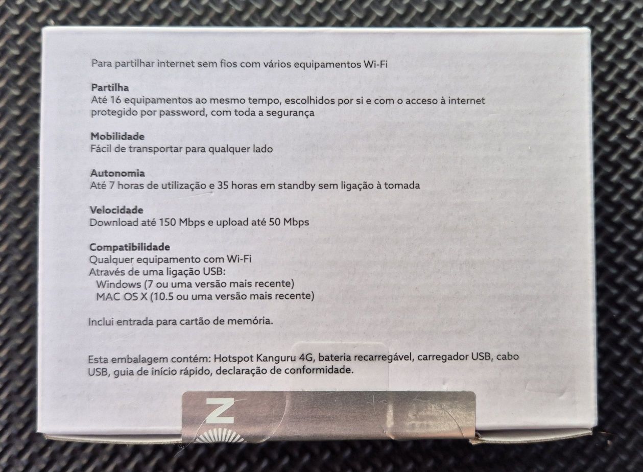 Router Alcatel 4G MW40V