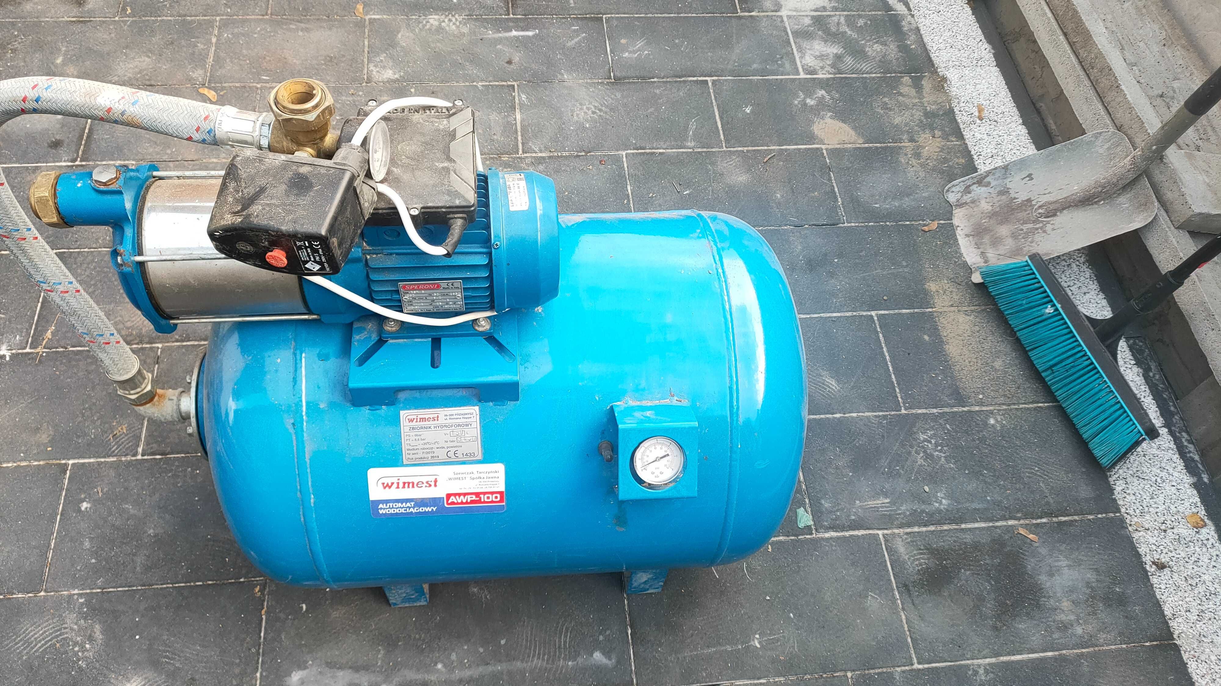 Pompa hydrofor ze zbiornikiem 100l Speroni Awp 100