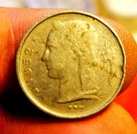 Moneta 1 frank Belgia 1952r Belgia