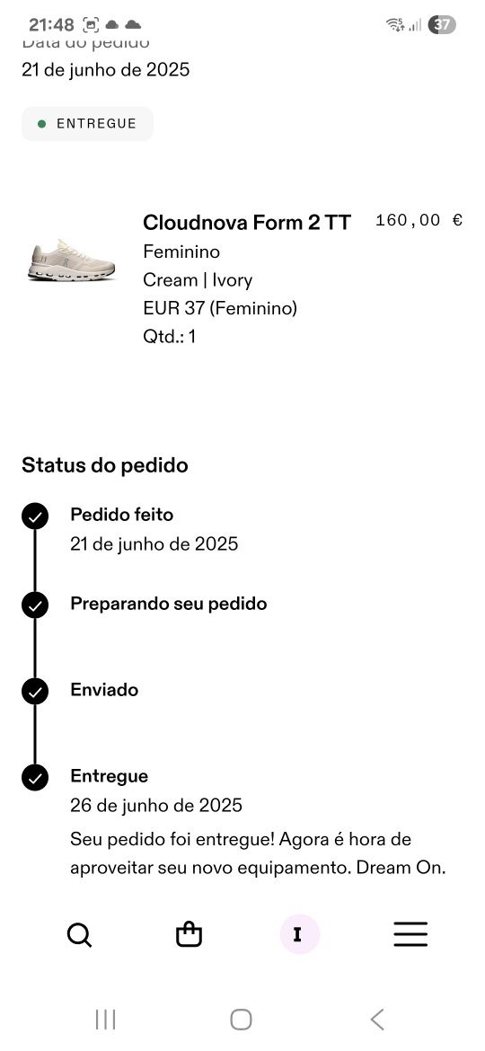 Ténis On - Cloudnova Form 2 TT