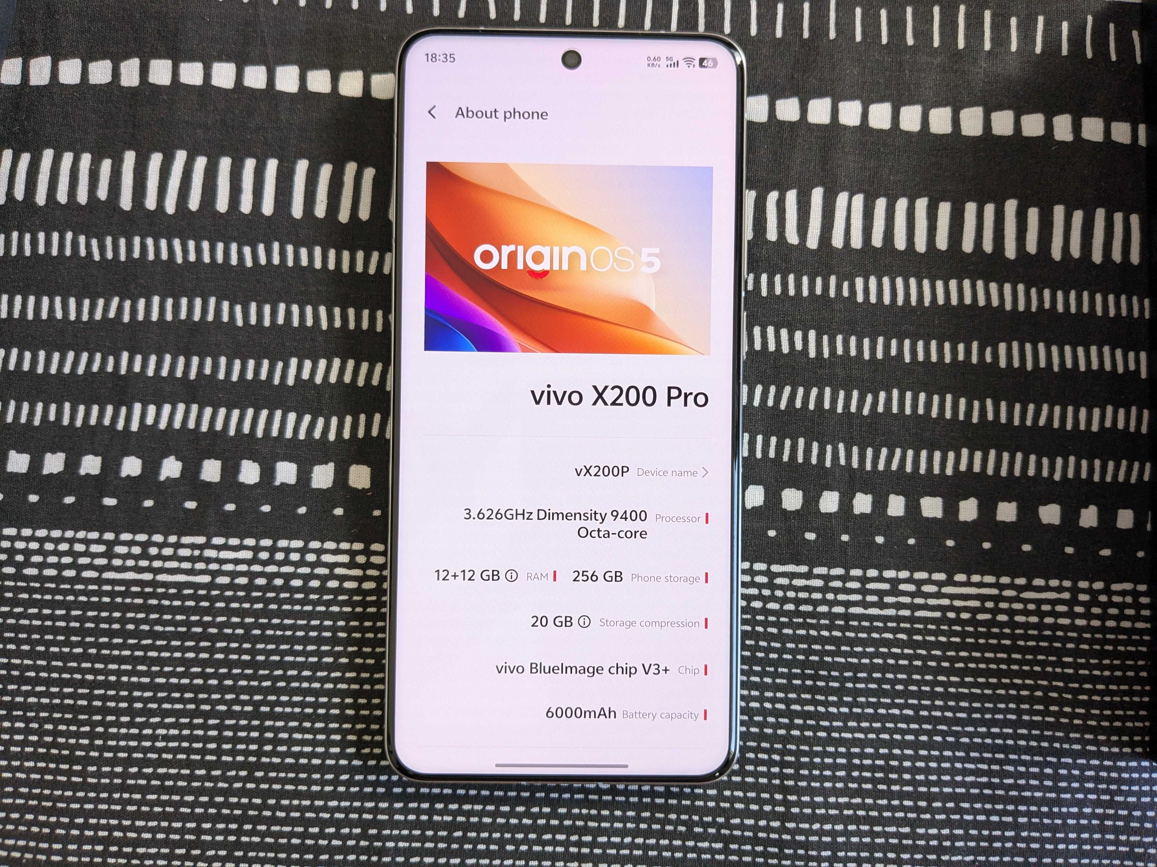vivo X200 Pro-200MP ZEISS | 12GB+256GB | 6000mAh