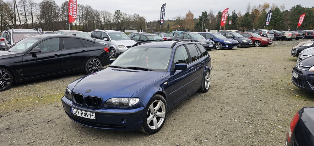 Bmw E46 2004r 2.0D 180koni Skóry