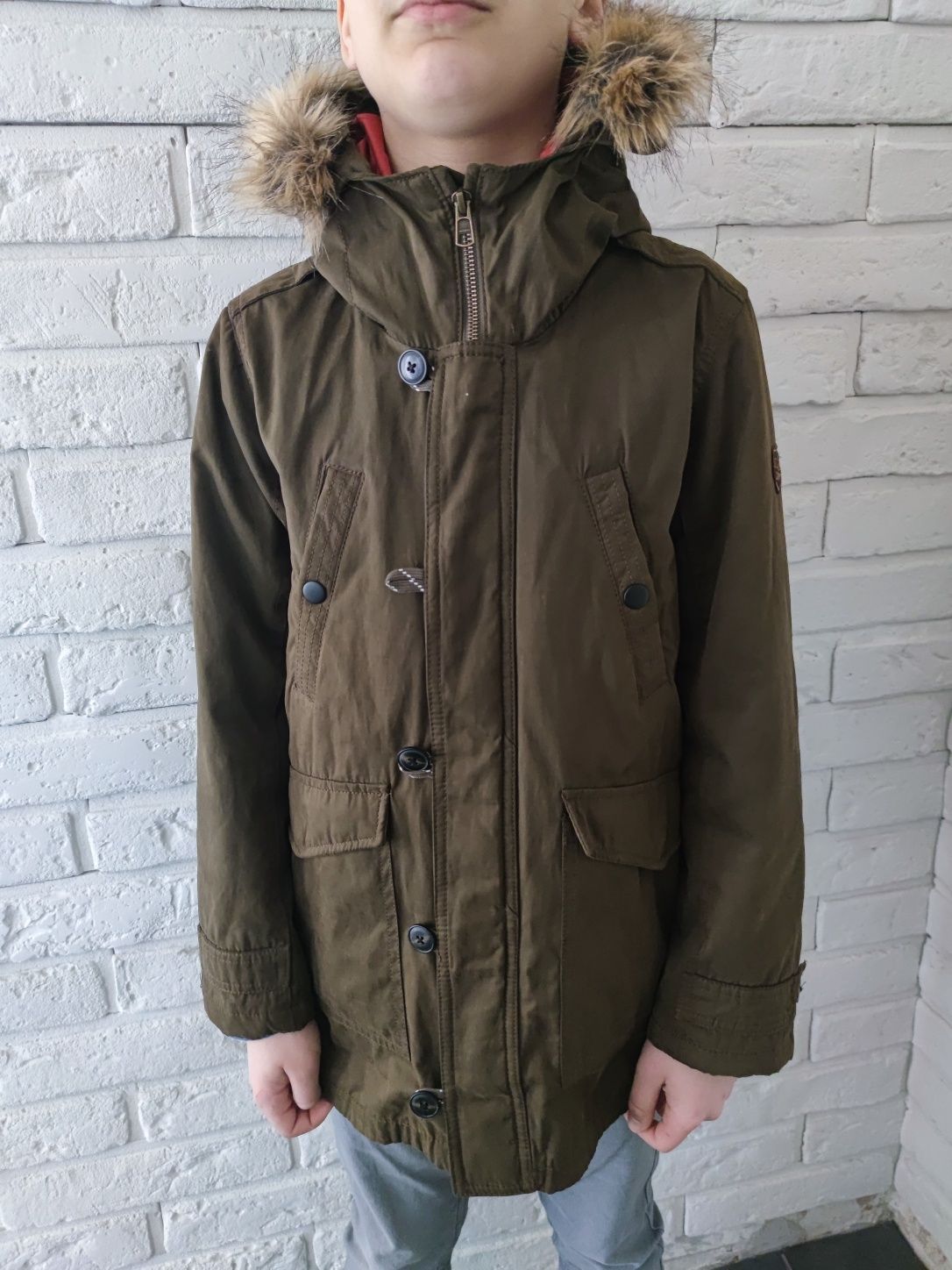 ZARA kurtka 3w1 parka+kamizelka