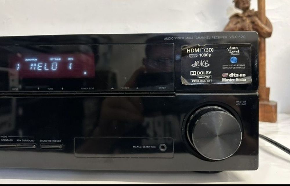 5.1 AV Amplituner PIONEER VSX-520,521*5x130 Вт, HDMI, 3D,