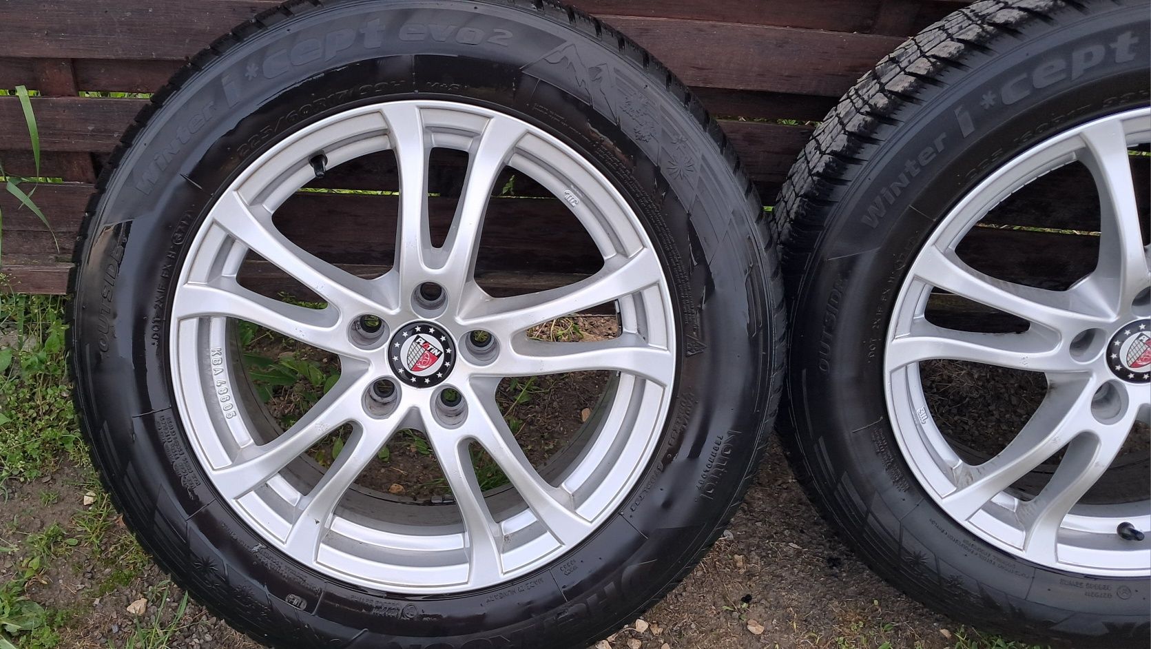 Felgi aluminiowe Platin 17" opony Kia Sportage Hyundai Tucson IX35
