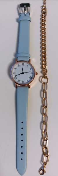 Zegarek damski kwarcowy plus bransoletka Nowy