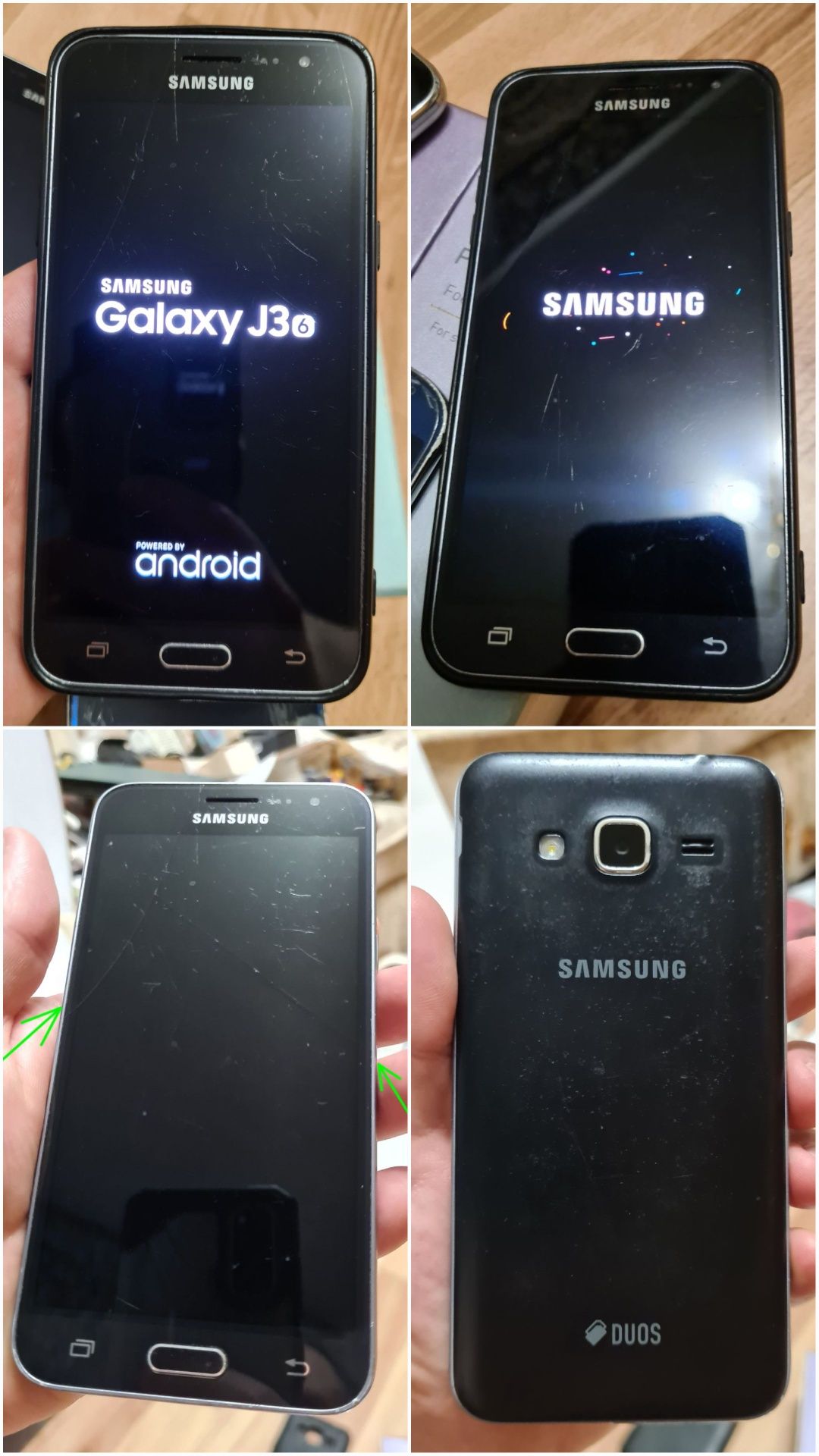 На Запчасти под Ремонт Samsung S4 J3 2016 Galaxy S GT-i9003