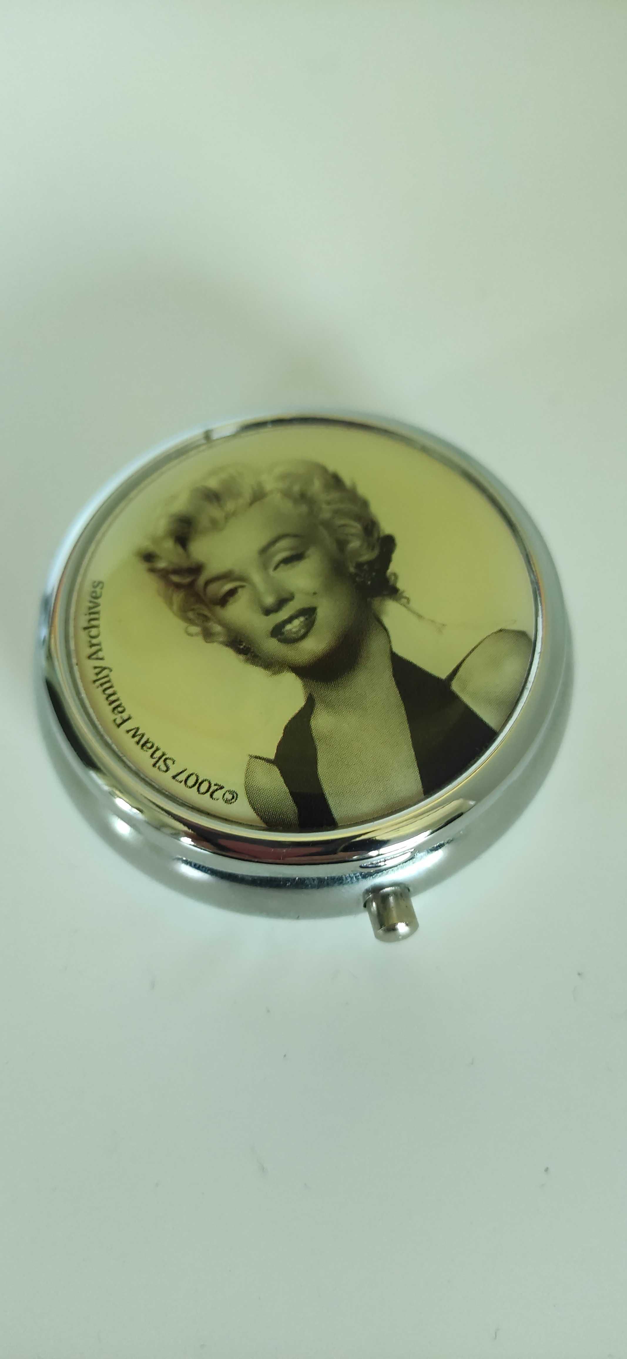 Marylin Monroe metalowe pudełko na tabletki