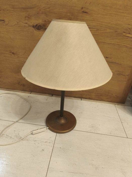 lampka mosieżna nocna /biurkowa 45 cm
