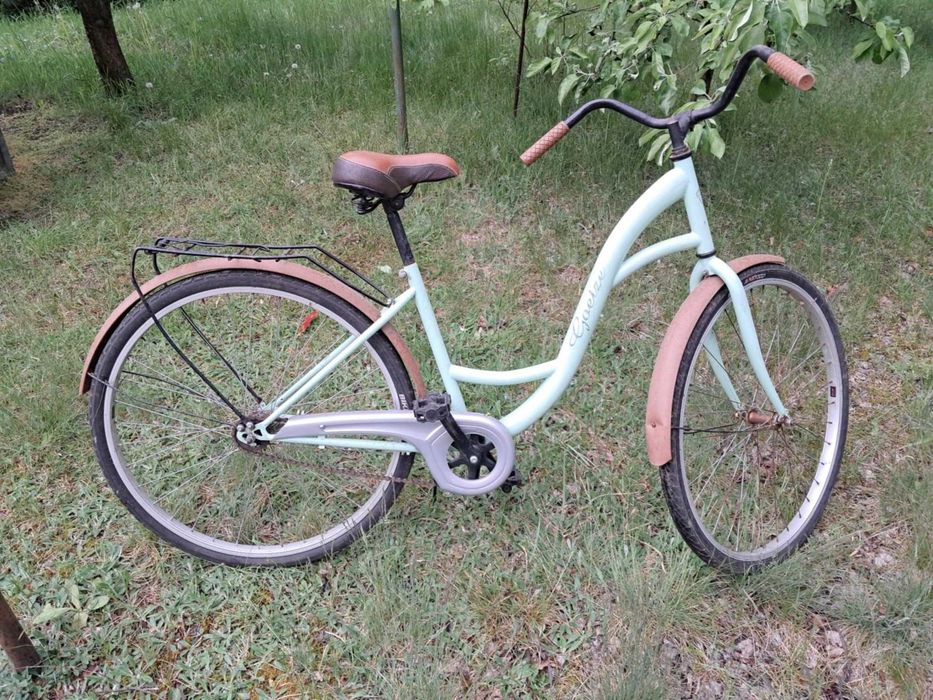 2 rowery zielony i czerwony