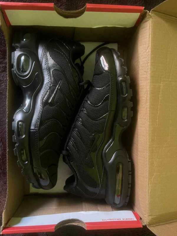 czarny^sprytny^NikeMaxTN^UnisexTrampki Roz.44