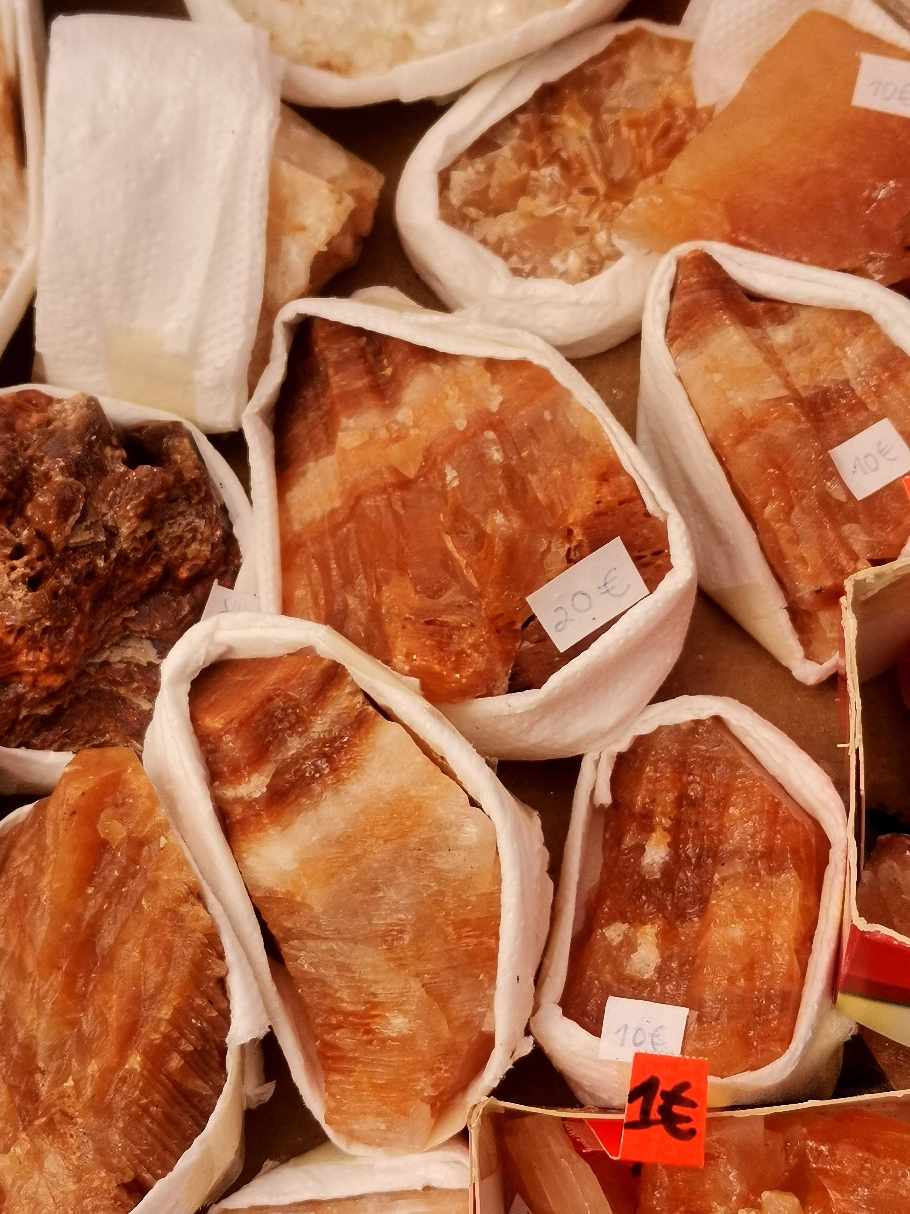 Pedras calcite minerais