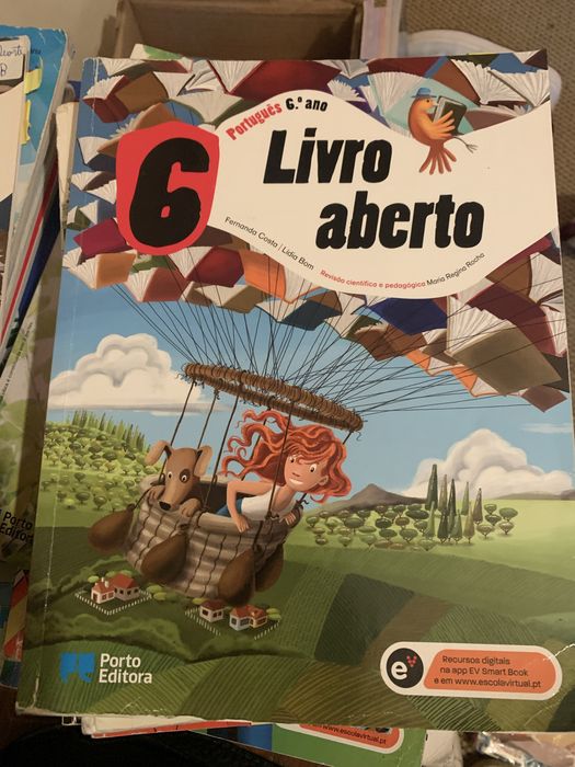 Livro Aberto 6 ano, Manual de Portugues