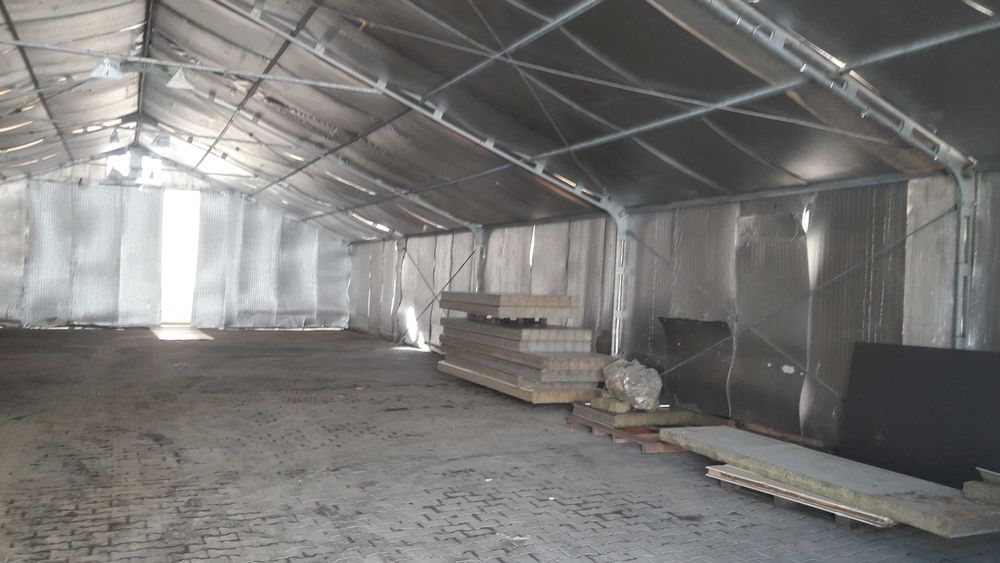 Sprzedam halę namiotową używaną 720m2  Kielce