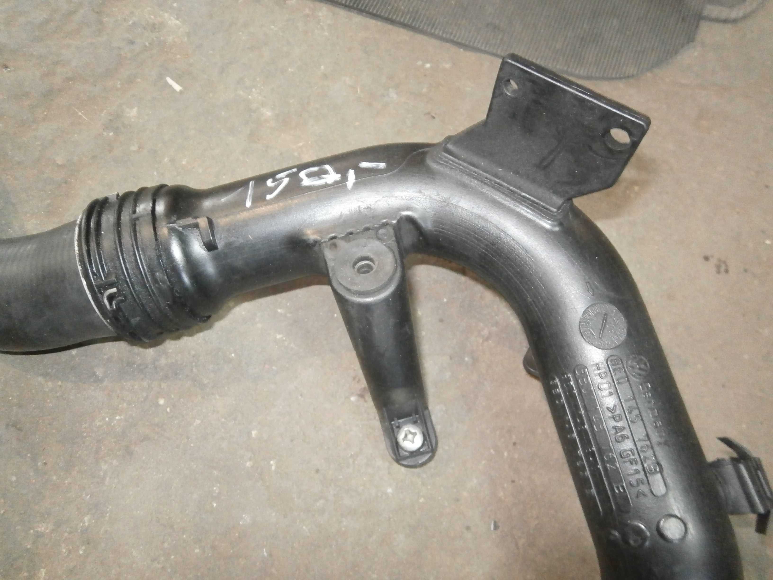 vw passat B5 FL 1,9 TDI rury intercoolera