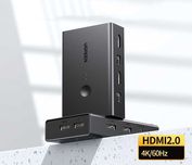 Переключатель на 2 компьютера HDMI USB Switch 4K 60Hz UGREEN Гарантия!