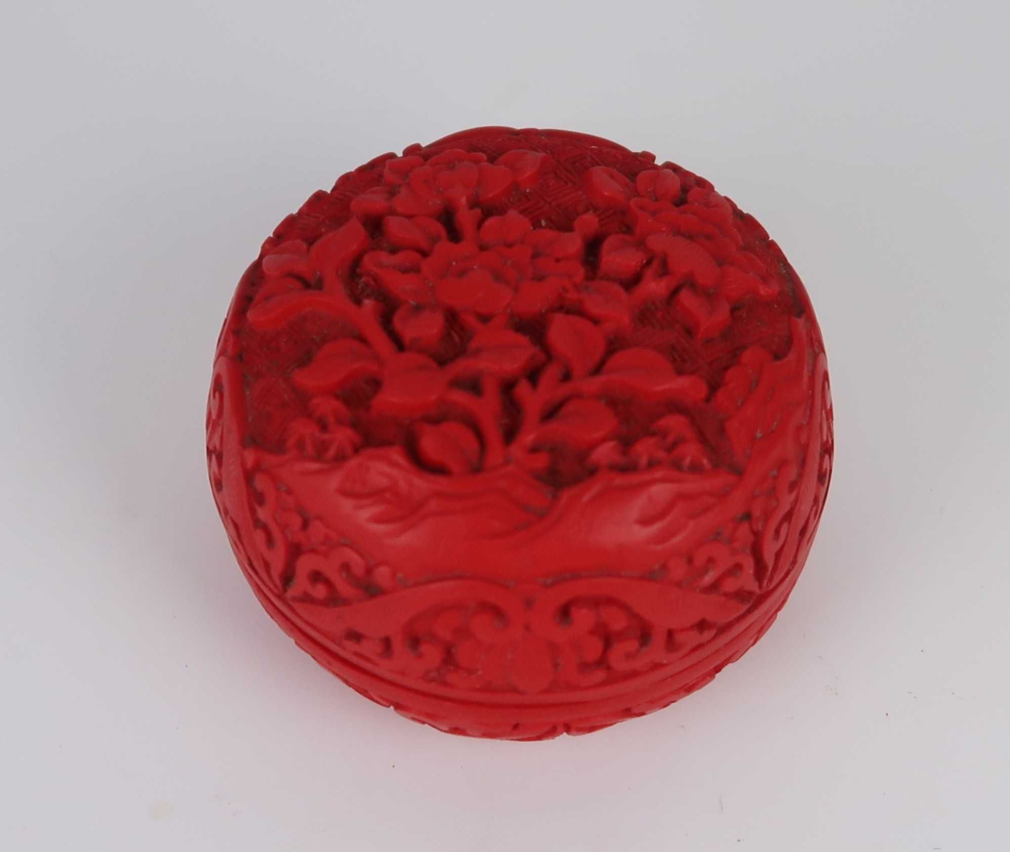 Caixa lacada Cinnabar 7.5 cm