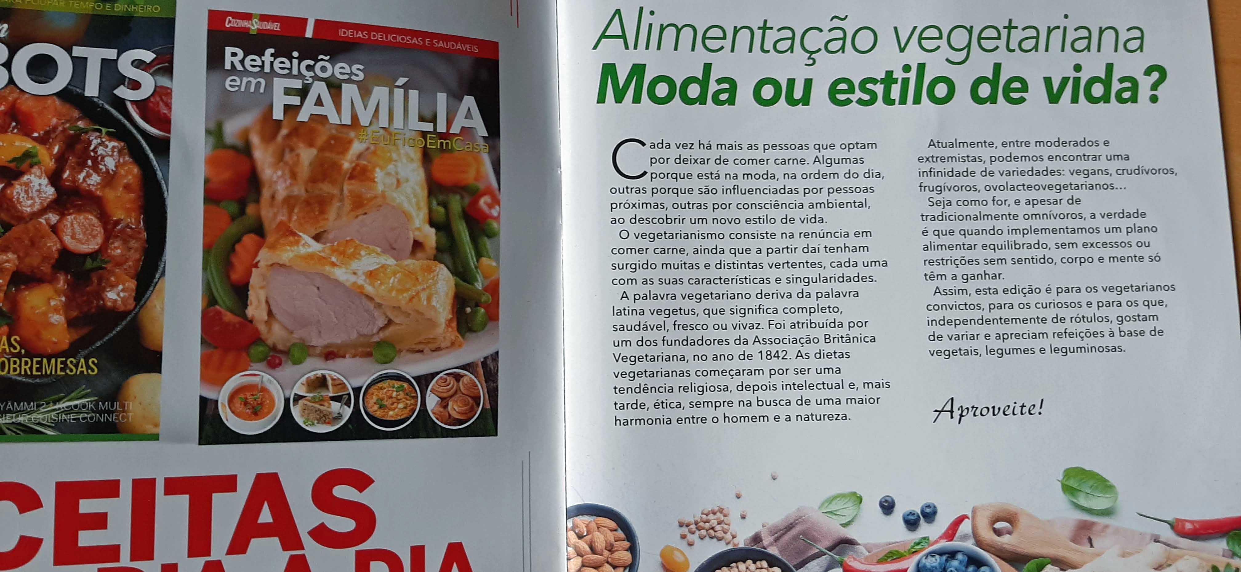 Revista Vegetariana-Receitas para um estilo de vida saudável