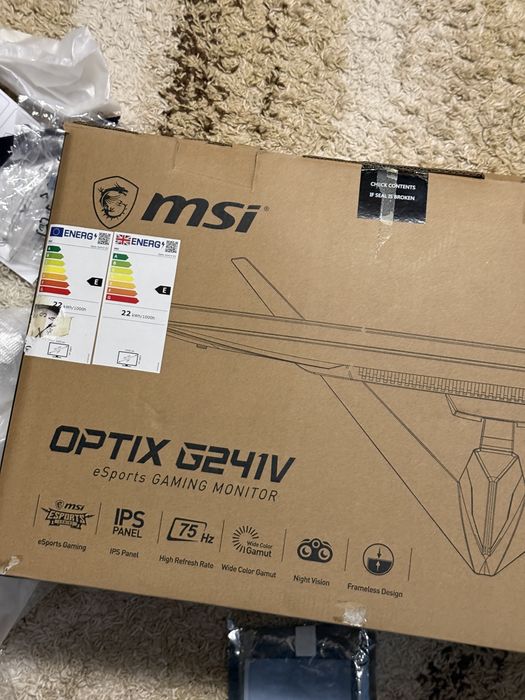 Нерабочий монито msi